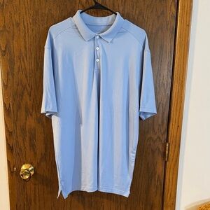 NWOT Port Authorities Light Blue Men's Polo Shirt Size XL